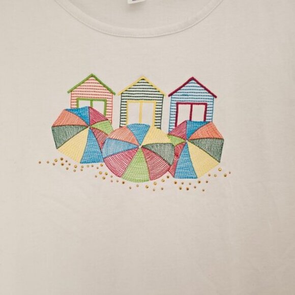 MAC & BELLE WOMEN SHORT SLEEVE TEE TOP - SIZE MEDIUM - Picture 2 of 6